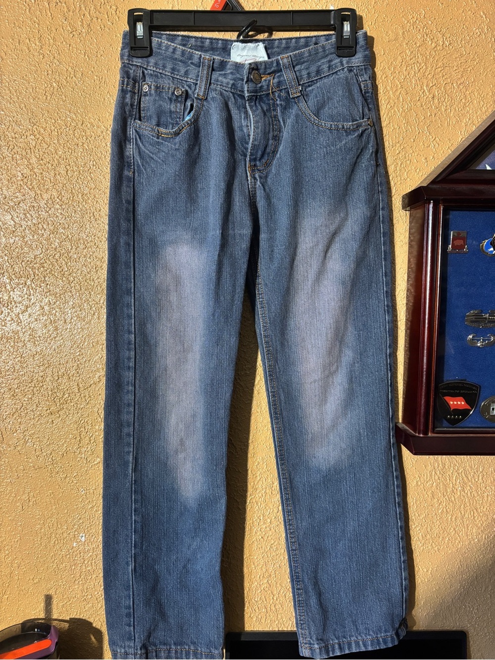 Boys Brooklyn Xpress Blue Straight-Leg Jeans